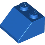 LEGO® los onderdeel Dakpan Algemeen in kleur Blauw 3039
