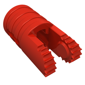LEGO® los onderdeel Scharnier in kleur Rood 30553