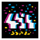 LEGO® los onderdeel Tegel met Motief Zwart 3068bpb1580