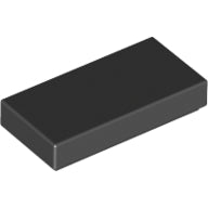 Plaatje in Gallery viewer laden, LEGO® los onderdeel Tegel Algemeen in kleur Zwart 3069b