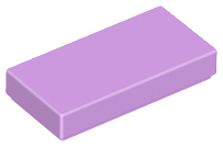 Plaatje in Gallery viewer laden, LEGO® los onderdeel Tegel Algemeen Medium Lavendel 3069b