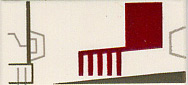 Plaatje in Gallery viewer laden, LEGO® los onderdeel Tegel met Motief in kleur Wit 3069bps5