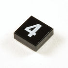 LEGO® los onderdeel Tegel met Motief Zwart 3070bpb229