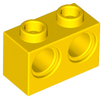 Plaatje in Gallery viewer laden, LEGO® los onderdeel Technische Steen in kleur Geel 32000