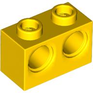 Plaatje in Gallery viewer laden, LEGO® los onderdeel Technische Steen in kleur Geel 32000