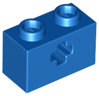 LEGO® los onderdeel Technische Steen in kleur Blauw 32064