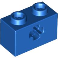 Plaatje in Gallery viewer laden, LEGO® los onderdeel Technische Steen in kleur Blauw 32064