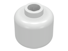 LEGO® los onderdeel Hoofd in kleur Wit 3626b