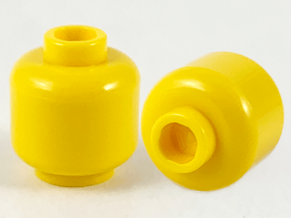 LEGO® los onderdeel Hoofd in kleur Geel 3626c