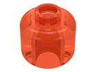 LEGO® los onderdeel Hoofd Doorzichtig Neon Oranje 3626b