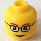 LEGO® los onderdeel Hoofd in kleur Geel 3626cpb0122b