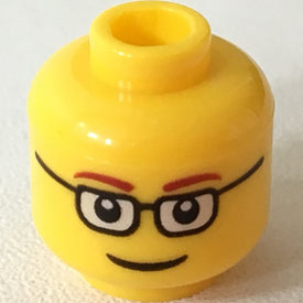 LEGO® los onderdeel Hoofd in kleur Geel 3626cpb0122b
