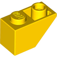 Plaatje in Gallery viewer laden, LEGO® los onderdeel Dakpan Omgekeerd in kleur Geel 3665