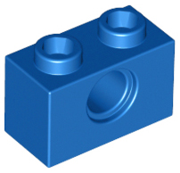 LEGO® los onderdeel Technische Steen in kleur Blauw 3700