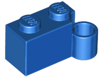 LEGO® los onderdeel Scharnier in kleur Blauw 3831