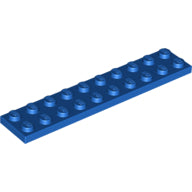 Plaatje in Gallery viewer laden, LEGO® los onderdeel Plaat Algemeen in kleur Blauw 3832