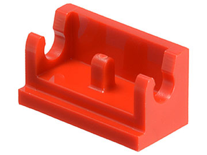 LEGO® los onderdeel Scharnier in kleur Rood 3937