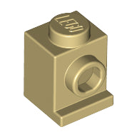LEGO® los onderdeel Steen Aangepast in kleur Geelbruin 4070a