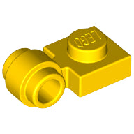 LEGO® los onderdeel Plaat Aangepast in kleur Geel 4081b