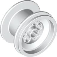 LEGO® los onderdeel Wiel in kleur Wit 6580