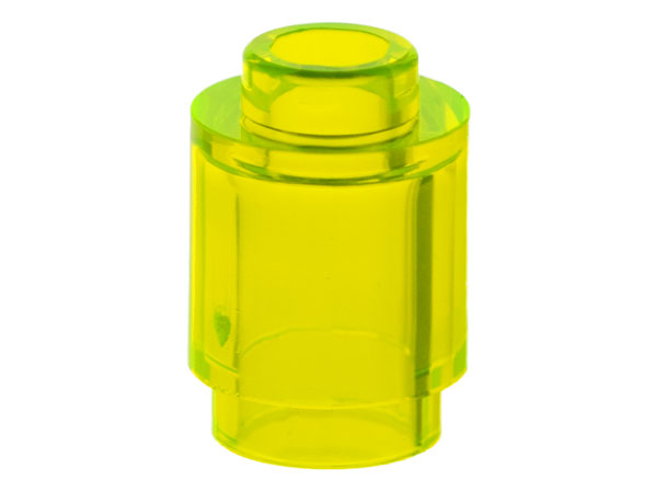 LEGO® los onderdeel Steen Rond Doorzichtig Neon Groen 3062b