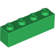 Plaatje in Gallery viewer laden, LEGO® los onderdeel Steen in kleur Groen 3010