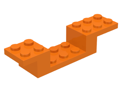 LEGO® los onderdeel Beugel in kleur Oranje 4732