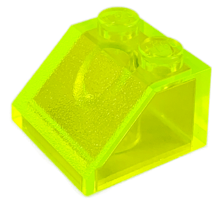LEGO® onderdeel Dakpan Algemeen Doorzichtig Neon Groen 3039