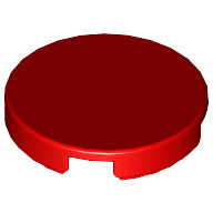 LEGO® los onderdeel Tegel Rond in kleur Rood 4150