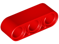 Plaatje in Gallery viewer laden, LEGO® los onderdeel Technische Hefbalk in kleur Rood 32523