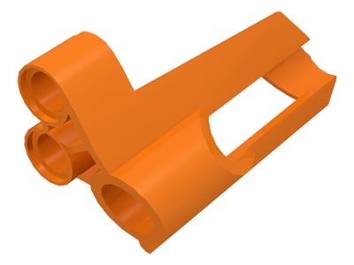 LEGO® los onderdeel Technisch Paneel in kleur Oranje 32528