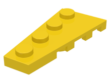 Plaatje in Gallery viewer laden, LEGO® los onderdeel Wig Plaat in kleur Geel 41770