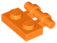 LEGO® los onderdeel Plaat Aangepast in kleur Oranje 2540