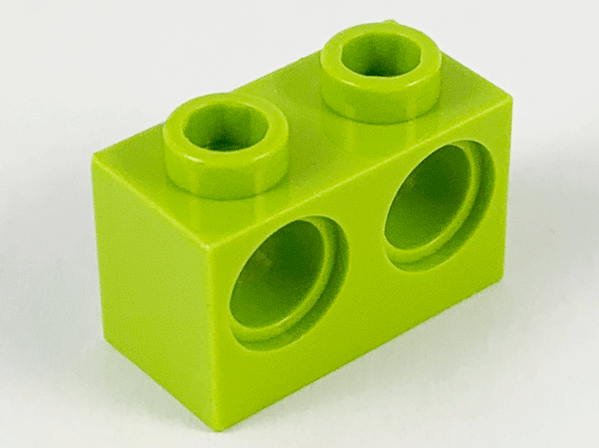 LEGO® los onderdeel Technische Steen in kleur Limoen 32000