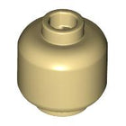 LEGO® los onderdeel Hoofd in kleur Geelbruin 3626b
