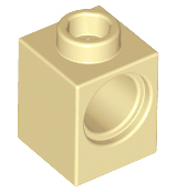 LEGO® los onderdeel Technische Steen in kleur Geelbruin 6541