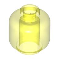 Plaatje in Gallery viewer laden, LEGO® los onderdeel Hoofd Doorzichtig Neon Groen 3626b