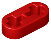 Plaatje in Gallery viewer laden, LEGO® los onderdeel Technische Hefbalk in kleur Rood 41677