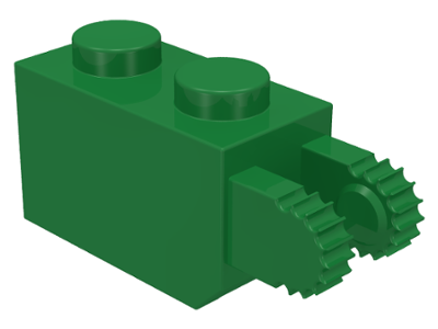 LEGO® los onderdeel Scharnier in kleur Groen 30365