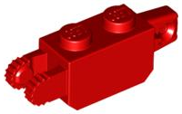 LEGO® los onderdeel Scharnier in kleur Rood 30386
