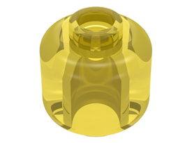 LEGO® los onderdeel Hoofd in kleur Doorzichtig Geel 3626b