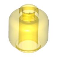 LEGO® los onderdeel Hoofd in kleur Doorzichtig Geel 3626b