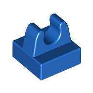 LEGO® los onderdeel Tegel Aangepast in kleur Blauw 2555