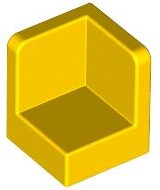 Plaatje in Gallery viewer laden, LEGO® los onderdeel Paneel in kleur Geel 6231
