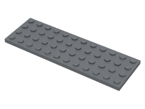 LEGO® onderdeel Plaat Algemeen Donker Blauwachtig Grijs 3029