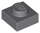 Plaatje in Gallery viewer laden, LEGO® onderdeel Plaat Algemeen Donker Blauwachtig Grijs 3024