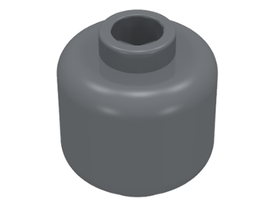 LEGO® los onderdeel Hoofd Donker Blauwachtig Grijs 3626b