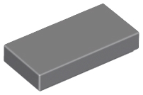 LEGO® Tegel Algemeen Donker Blauwachtig Grijs 3069b