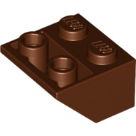 LEGO® los onderdeel Dakpan Omgekeerd Roodachtig Bruin 3660