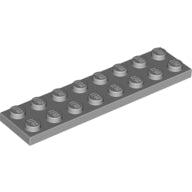 LEGO® onderdeel Plaat Algemeen Licht Blauwachtig Grijs 3034